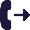 Call forwarding icon