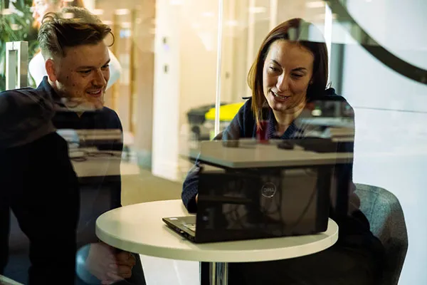 Focus Staff In a Meeting Pod