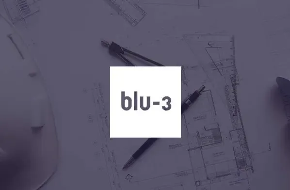 Blue 3 logo