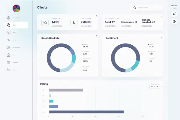 Virtual AI chat agent img 3