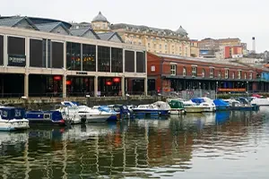 Canal in Bristol UK