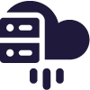 Cloud server icon