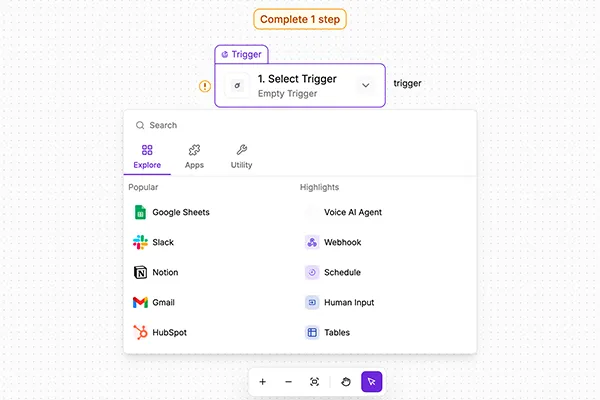Virtual AI internal agent feature stack