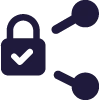 Network lock icon